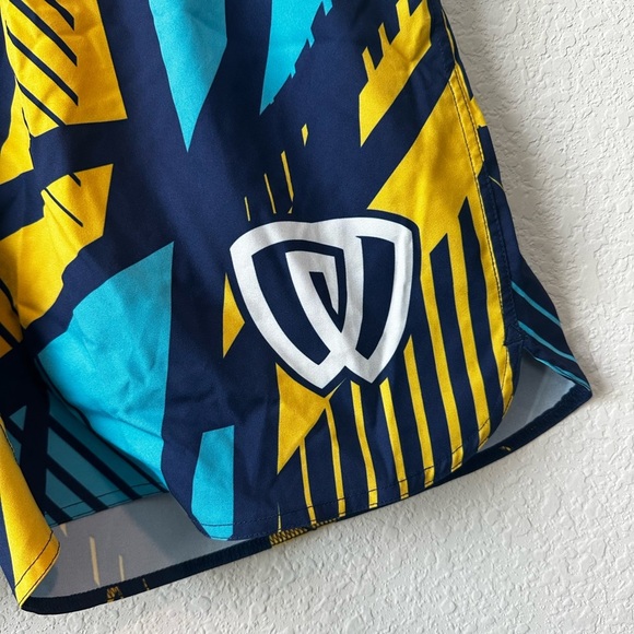 New Phalanx HPTX Men's Graphic Training Work Out   Red & Black Shorts Size 2 XL - Picture 4 of 7